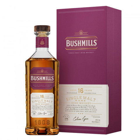 Bushmills 16 Year Old Whiskey 40%