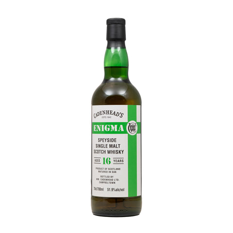 Enigma 16 Year Old Single Malt Speyside Whisky 51.9%