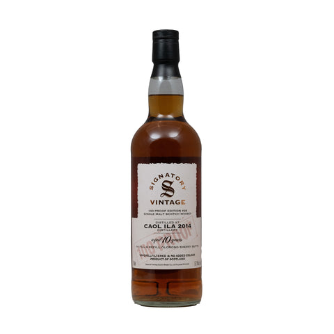 Caol Ila 2014 10 Year Old Signatory Vintage 100 Proof Edition #28 57.1%