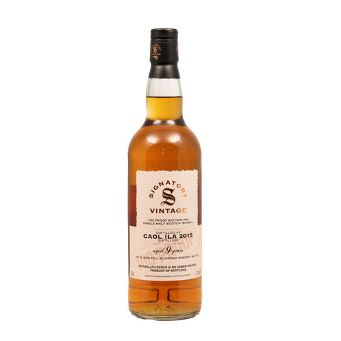 Caol Ila 2015 9 Year Old 100 Proof Batch #42 57.1%