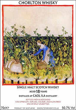 Caol Ila 18 Year Old Chorlton Whisky 50.7%
