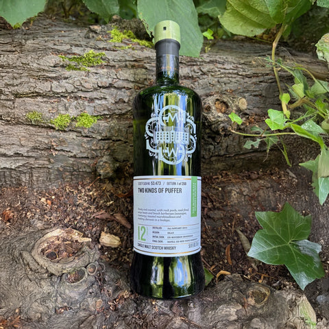 Caol Ila 12 Year Old SMWS Two Kinds Of Puffer 53.473 58.4%