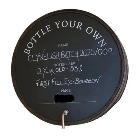 Clynelish 2025 12 Year Old Whisky Hand Filled Batch 2025/009 53%