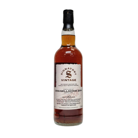 Craigellachie 2014 10 Year Old 100 Proof Collection Edition 39 57.1%