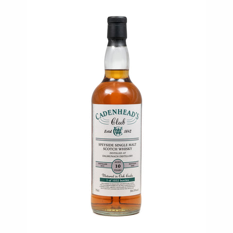 Dalmunach 10 Year Old Cadenhead Club Release 2025 58.5%