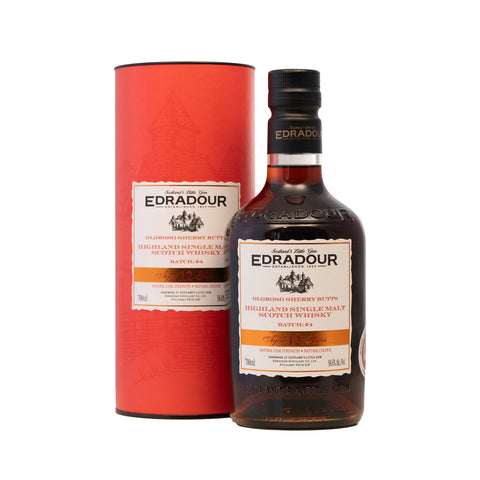 Edradour 12 Year Old Whisky Sherry Cask Strength Batch #4 58.6%