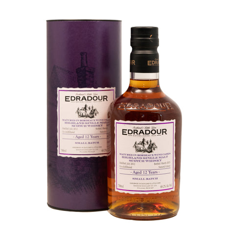Edradour 2012 12 Year Old Bordeaux Cask Small Batch 48.2%
