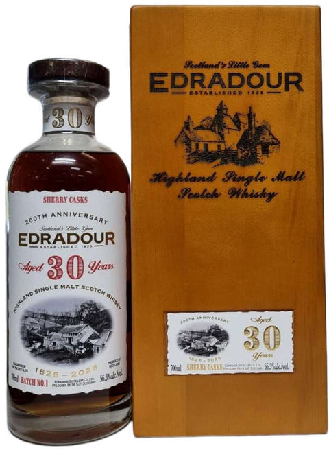 Edradour 1995 30 Year Old Sherry Casks Batch 1 56.3%