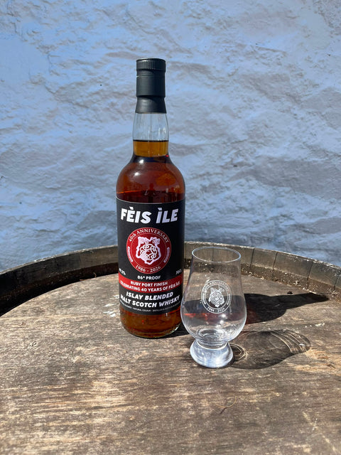 Feis Ile 2026 40th Anniversary Release Ruby Port Finish Whisky 49.2%