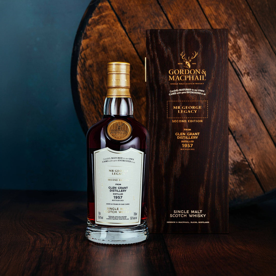 Buy Glen Grant Mr George Legacy Second Edition Single Cask 1957 64 Year ...