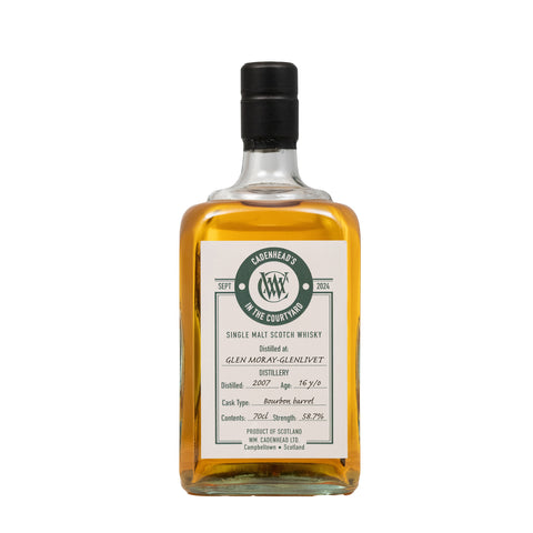 Glen Moray - Glenlivet  16 Year Old 2024 In The Courtyard Release 58.7%