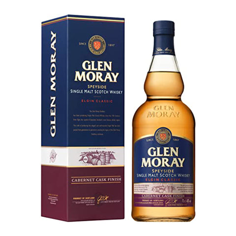 Glen Moray Elgin Classic Cabernet Sauvignon Cask Finish Whisky 40%