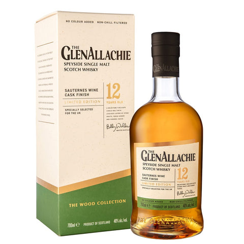 GlenAllachie 12 Year Old Sauternes Cask Finish UK Exclusive 48%