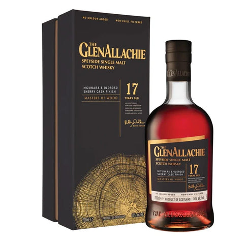 GlenAllachie 17 Year Old Mizunara & Oloroso Cask Finish 50%