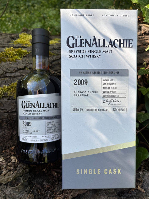 GlenAllachie 2009 17 Year Old Whisky Oloroso Single Cask #1426 53%