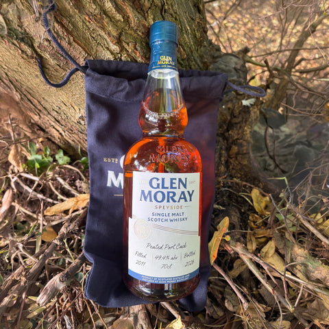 Glen Moray 2011 Peated Port Hand Filled Single Cask Cask 49.4%