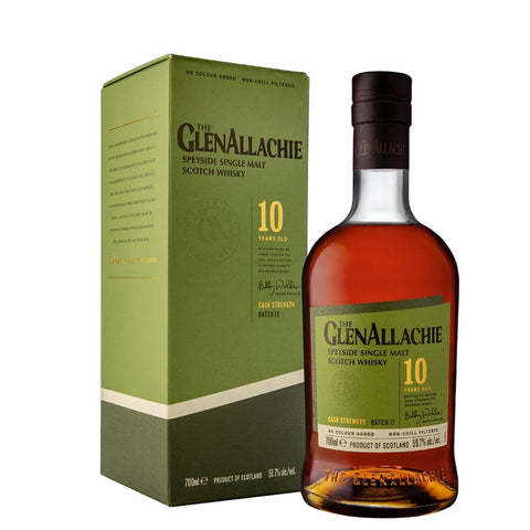 Glenallachie 10 Year Old Cask Strength Batch 12 59.7%