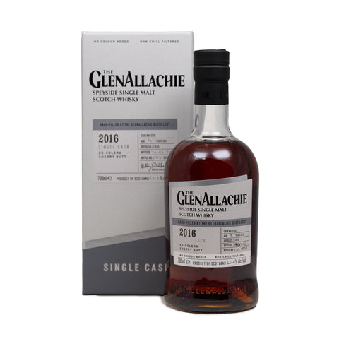 Glenallachie 2016 9 Year Old Ex Solera Sherry Butt Single Cask #12136 63.4%