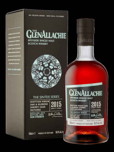 GlenAllachie Sinteis Series Part II: 2015 Scottish Oak & Oloroso Cask Matured 58.2%
