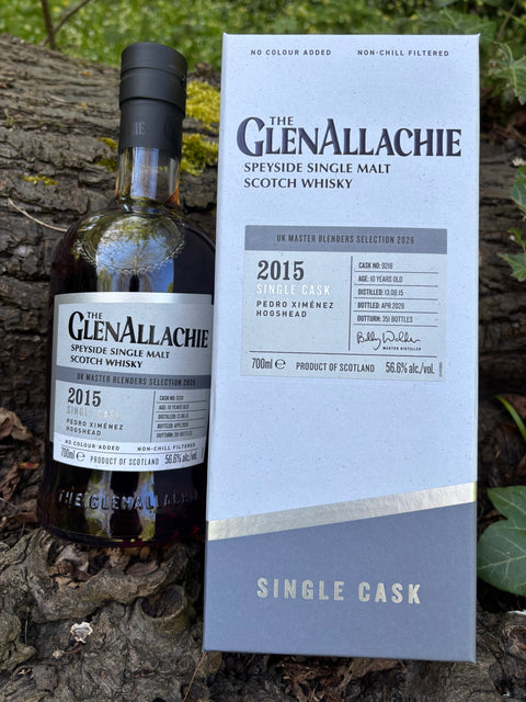 GlenAllachie 2015 10 Year Old Whisky PX Single Cask #9218 56.6%