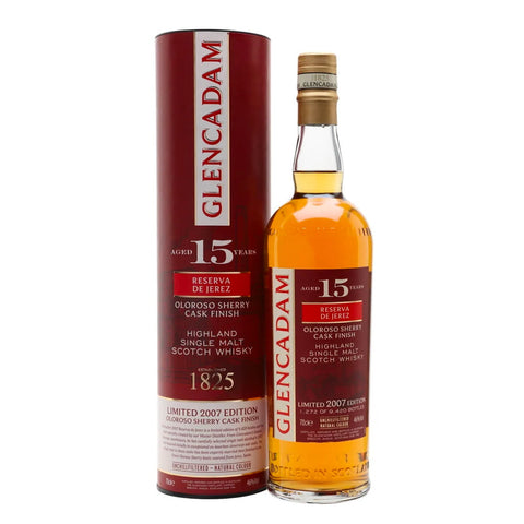 Glencadam 15 Year Old Reserva de Jerez Oloroso Cask Finish 46%