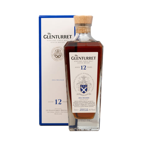 Glenturret 12 Year Old Single Malt Whisky 2024 Release 46.4%