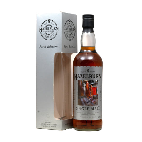 Hazelburn 8 Year Old First Edition Stills Label 46%