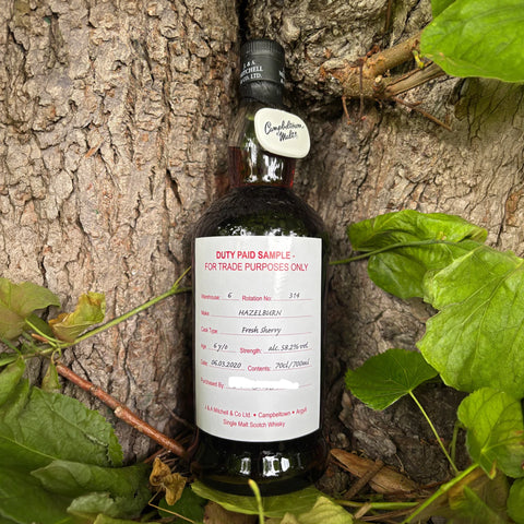 Hazelburn 6 Year Old Duty Paid Sample Rotation 314 58.2%