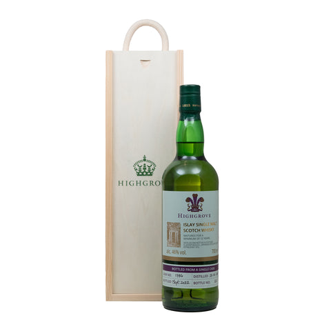 Laphroaig Highgrove 12 Year Old Cask #1786 46% With Gift Box