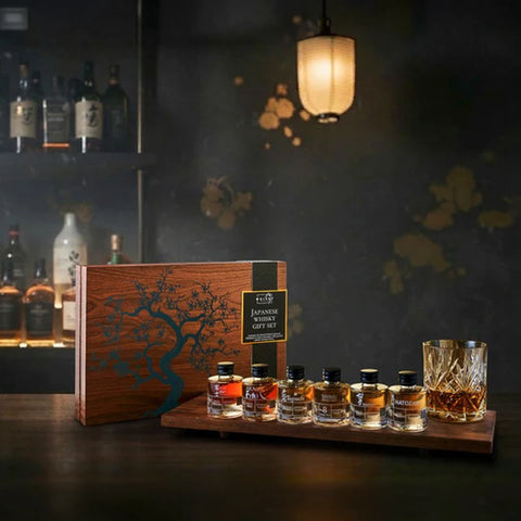 Japanese Whisky Tasting Set – 6 Premium Miniature Japanese Whiskies