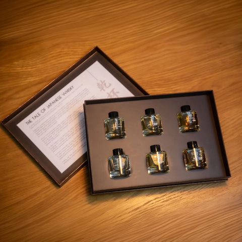 Japanese Whisky Tasting Set – 6 Premium Miniature Japanese Whiskies