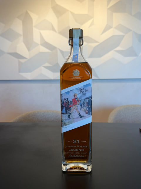 Johnnie Walker 21 Year Old Hand Filled Legend Blended Malt Whisky 57%