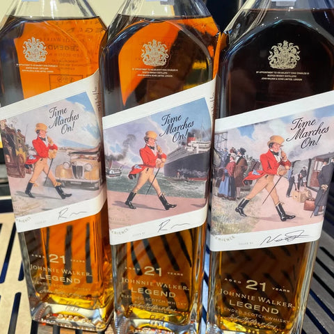 Johnnie Walker 21 Year Old Hand Filled Legend Blended Malt Whisky 57%