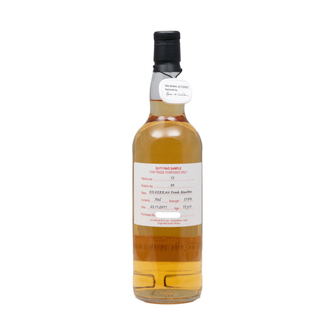 Kilkerran 13 Year Old Bourbon Duty Paid Sample Rotation 93 57.8%