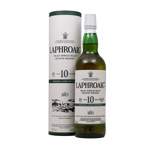 Laphroaig 10 Year Old Cask Strength Batch 012 Bottled 2020 60.1%