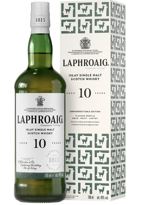 Laphroaig 10 Year Old Unforgettable Edition 40%