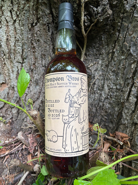 Lindores Abbey 2021 5 Year Old Single Malt Whisky Thompson Bros 55.9%