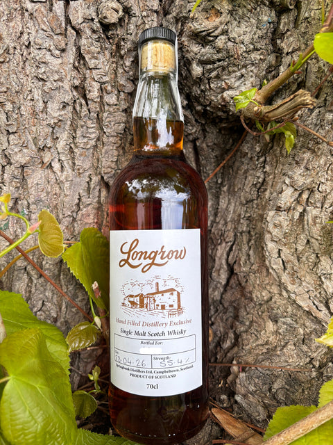 Longrow 2026 Hand Filled Distillery Exclusive Single Malt Whisky 55.4%