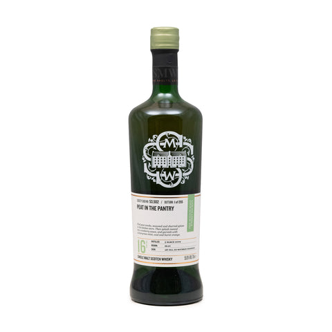 Caol Ila 16 Year Old SMWS Peat In The Pantry 53.502 55.6%
