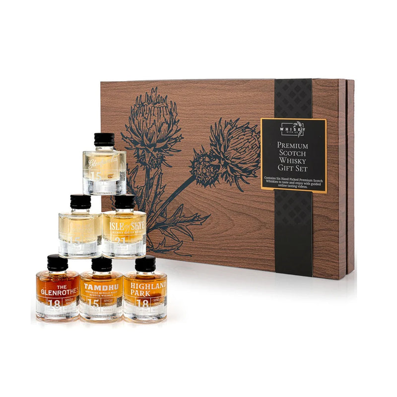 Buy Premium Scotch Whisky Tasting Set – 6 Well Aged Miniature
