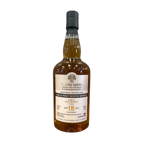 Pulteney 18 Year Old Single Malt Whisky Cask #13469 Fruitful Spirits 50.3%