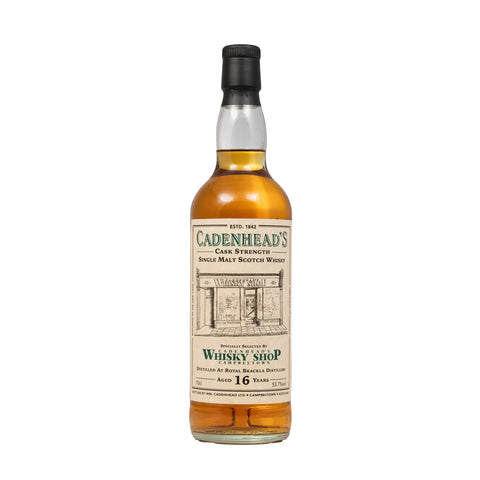 Royal Brackla 16 Year Old Palo Cortado Hogshead Cadenhead's Release 53.7%