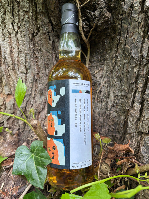 Royal Brackla 2014 12 Year Old Single Malt Whisky Thompson Bros 55.5%