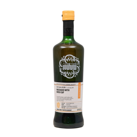 anCnoc 10 Year Old SMWS Massaged with birch sap 115.39 62.8%