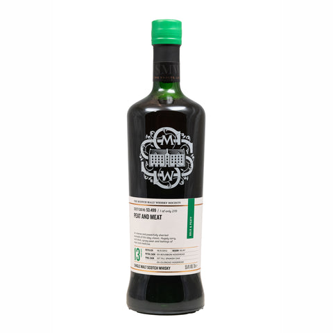 Caol ila 13 Year Old SMWS Peat And Meat 53.499 55.4%