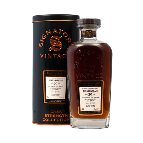 Bunnahabhain 2004 20 Year Old Signatory Vintage Cask Strength 61.2%