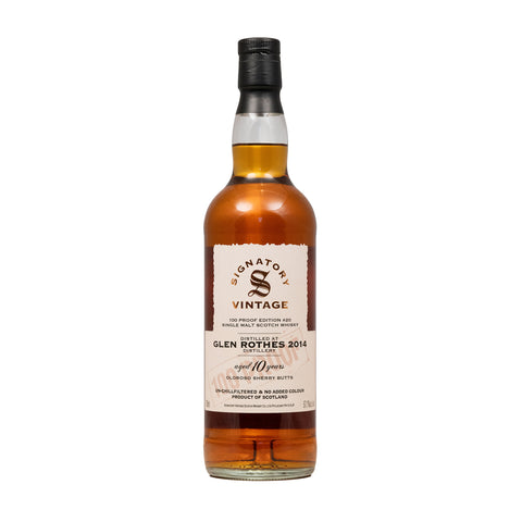 Glenrothes 2014 10 Year Old 100 Proof Collection Edition 20 57.1%