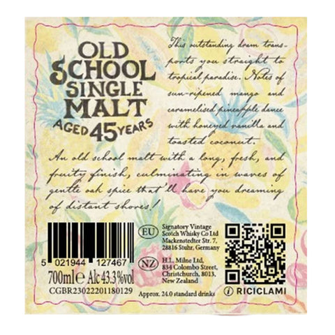 Signatory Vintage 45 Year Old Single Malt Tropical Fruit Edition 43.3%