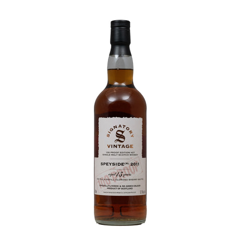 Macallan 2011 13 Year Old Signatory Vintage 100 Proof Edition #27 57.1%