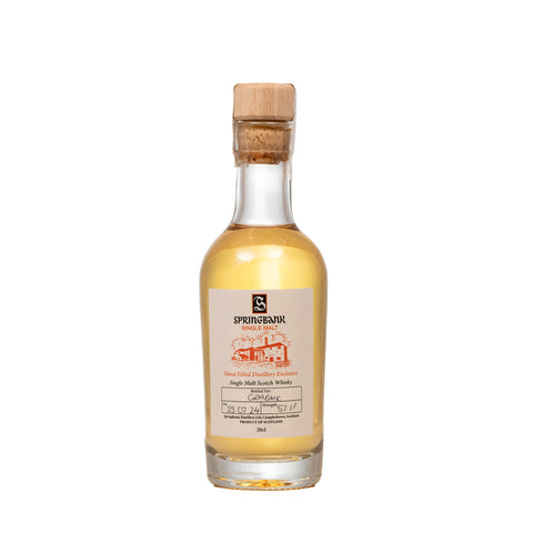 Springbank 2024 Hand Filled Distillery Exclusive 57% 20cl